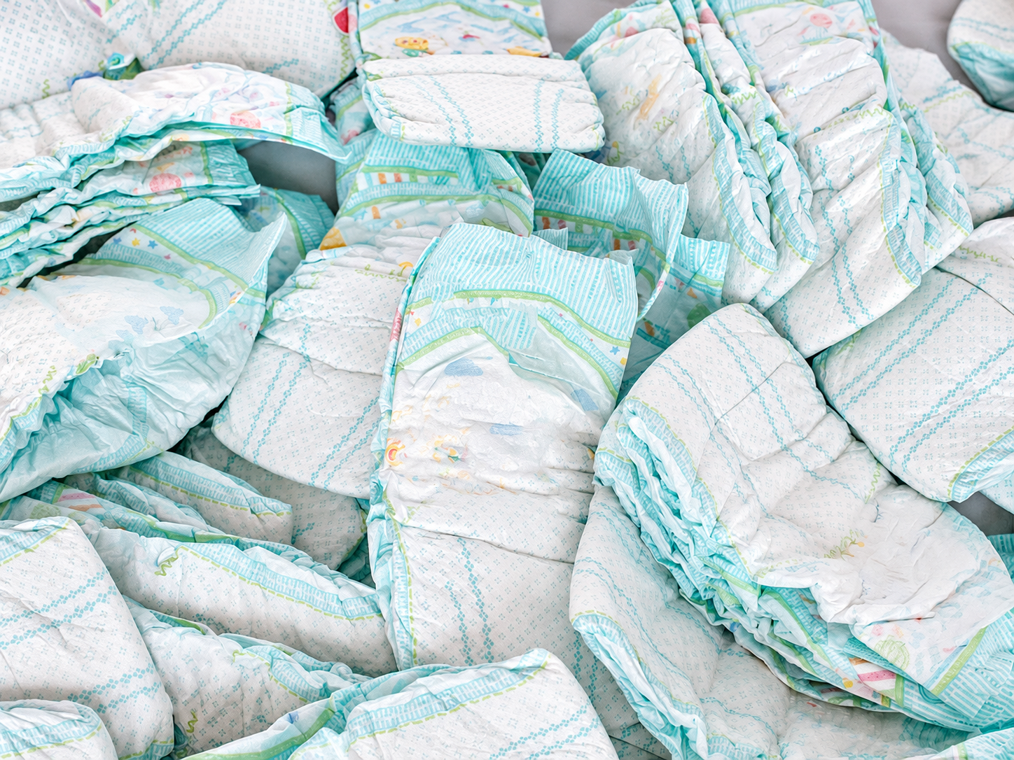 Defective Diaper Recycling - process illustration 1